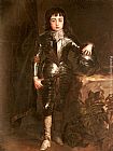 Portrait of Charles II When Prince of Wales by Sir Antony van Dyck